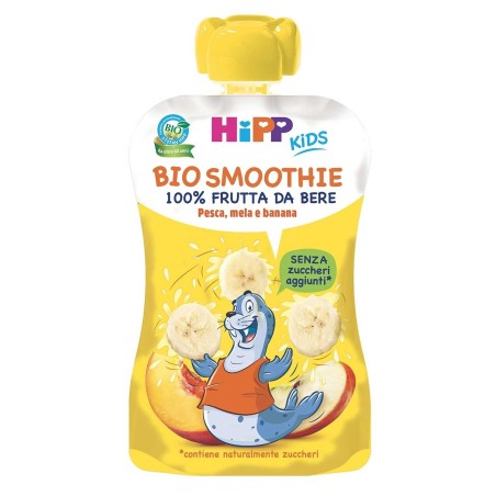 Hipp bio smoothies mela/ban/pesca 120 ml