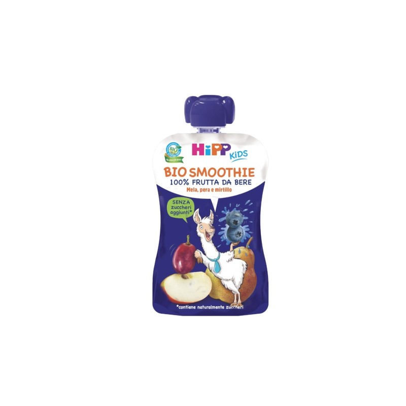 Hipp bio smoothies mela/pera/mirtillo 120 ml