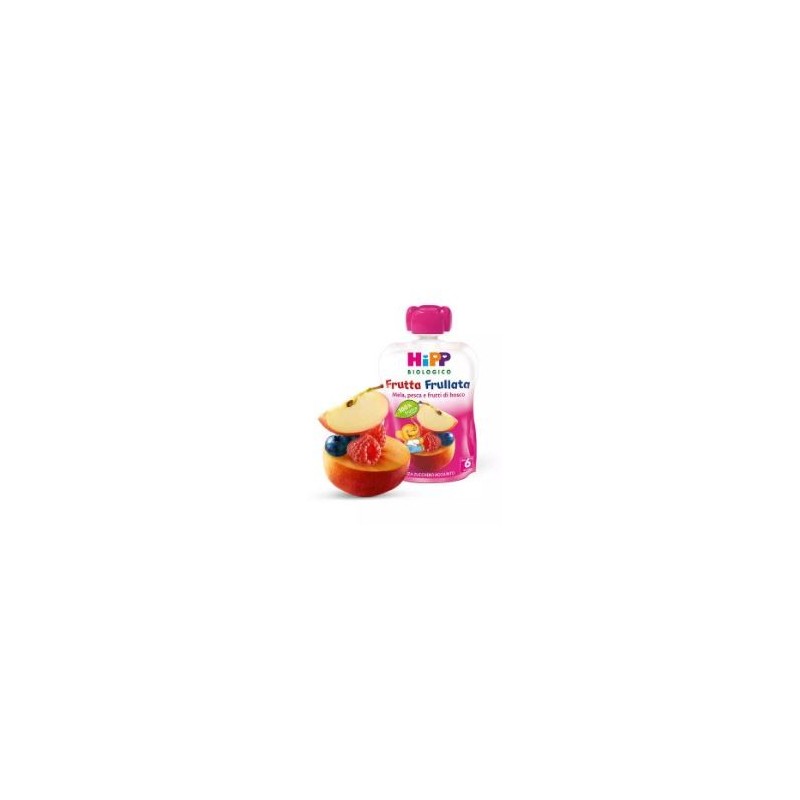 Hipp bio frutta frullata pera/mela con mango e maracuja 90 g