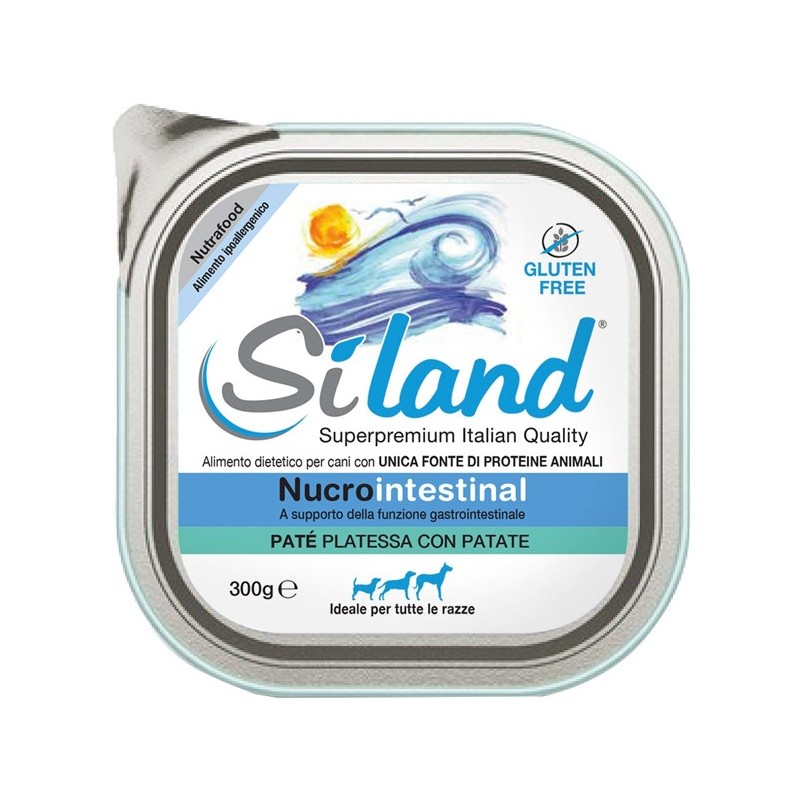 Siland nucrointestinal umido cane platessa/patata 300 g