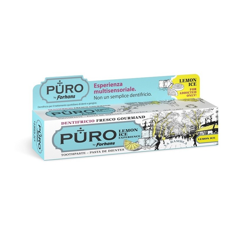 Puro dentifricio forhans lemon ice 75 ml