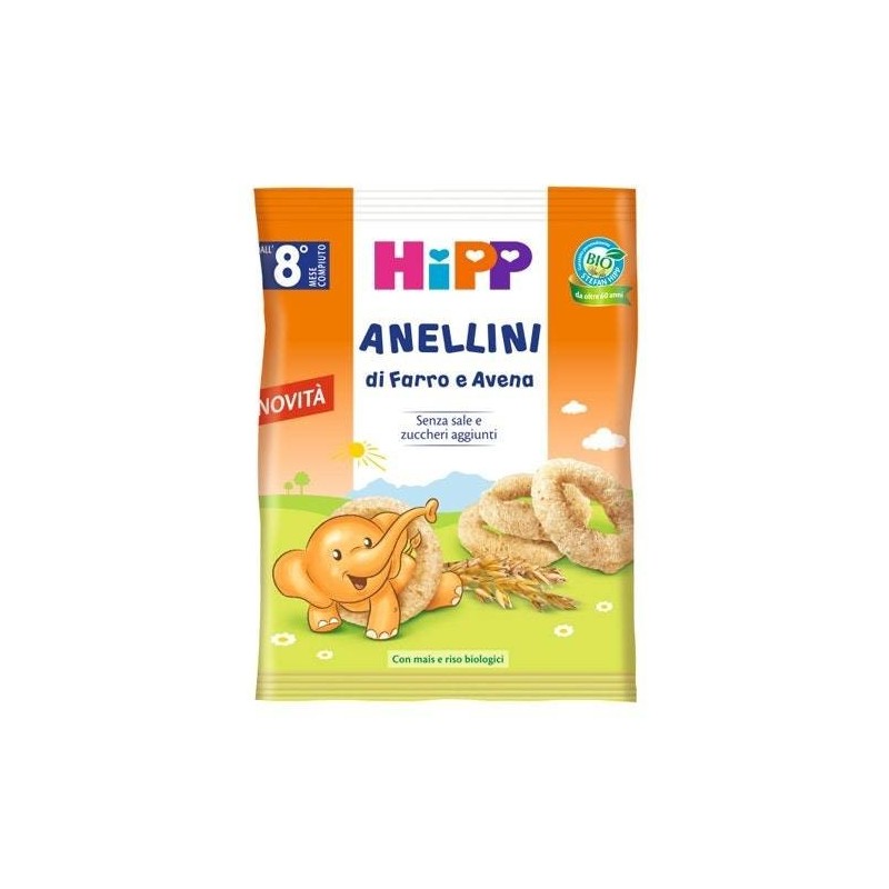 Hipp bio anellini farro avena 30 g Hipp bio anellini farro avena 30 g