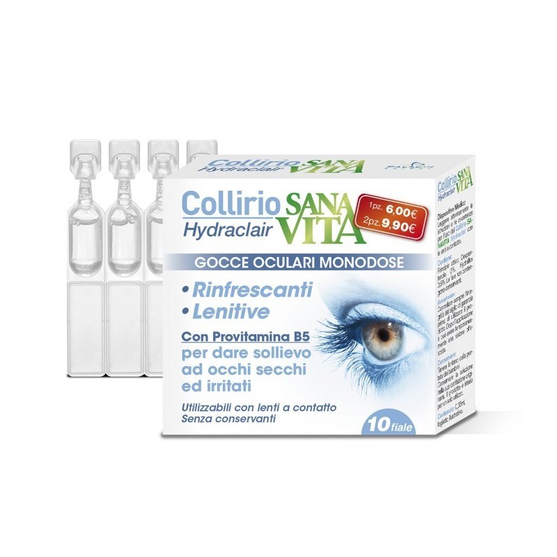 Sanavita collirio monodose 0,35 ml