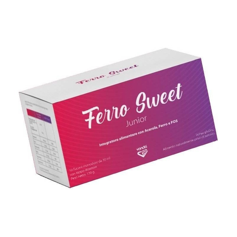 Ferro sweet junior 10 flaconcini monodose