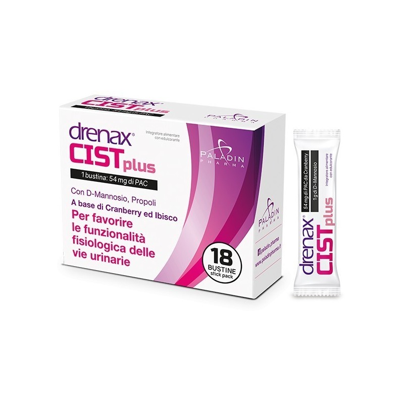 Drenax forte cist plus 18 stick pack