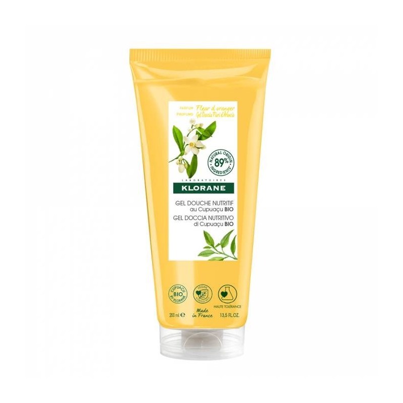 Klorane gel doccia miele d'arancio 200 ml