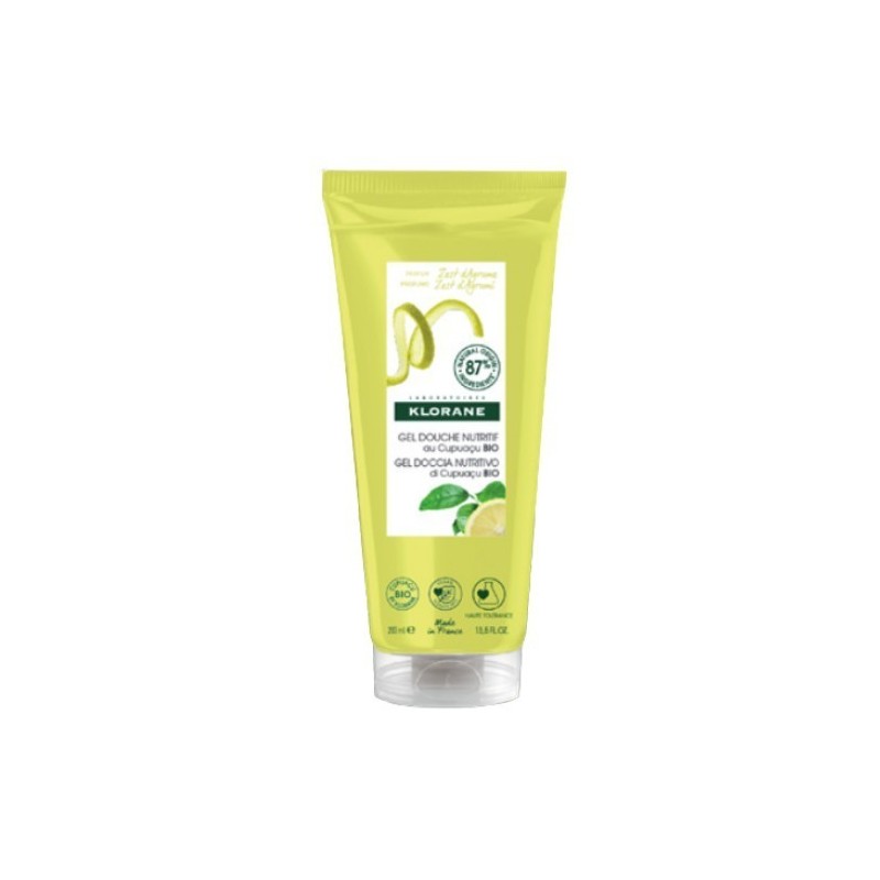 Klorane gel doccia zest d'agrumi 200 ml