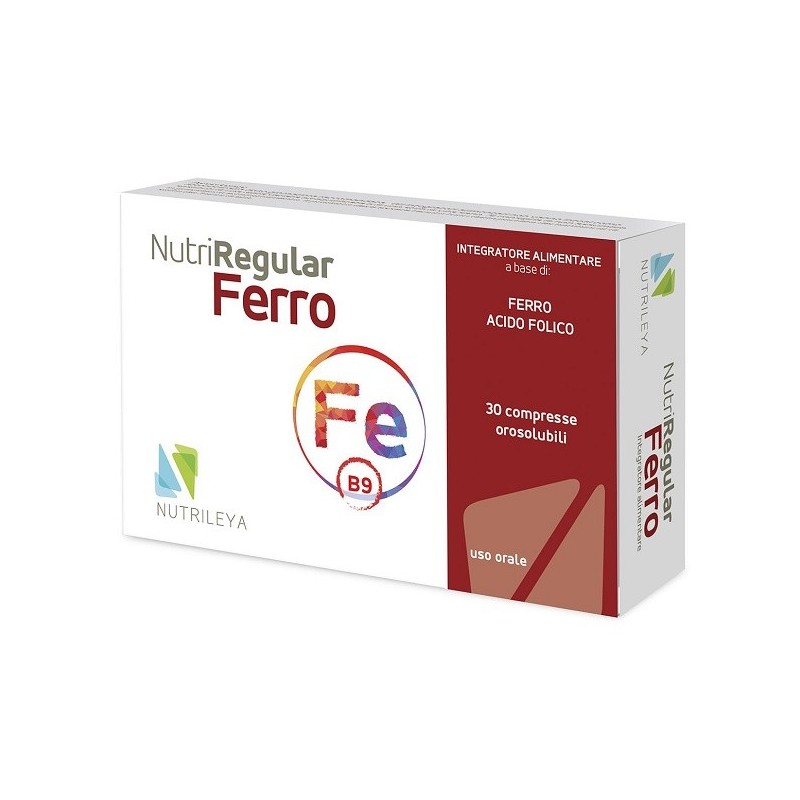 Nutriregular ferro 30 compresse orosolubili