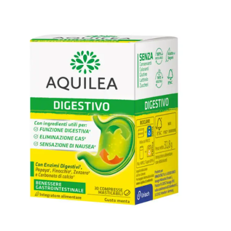 Aquilea digestivo 30 compresse masticabili