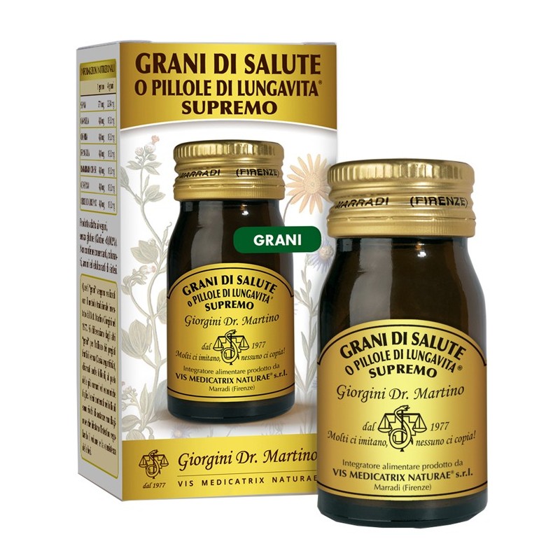 Grani di salute o pillole di lungavita supremo 30 g