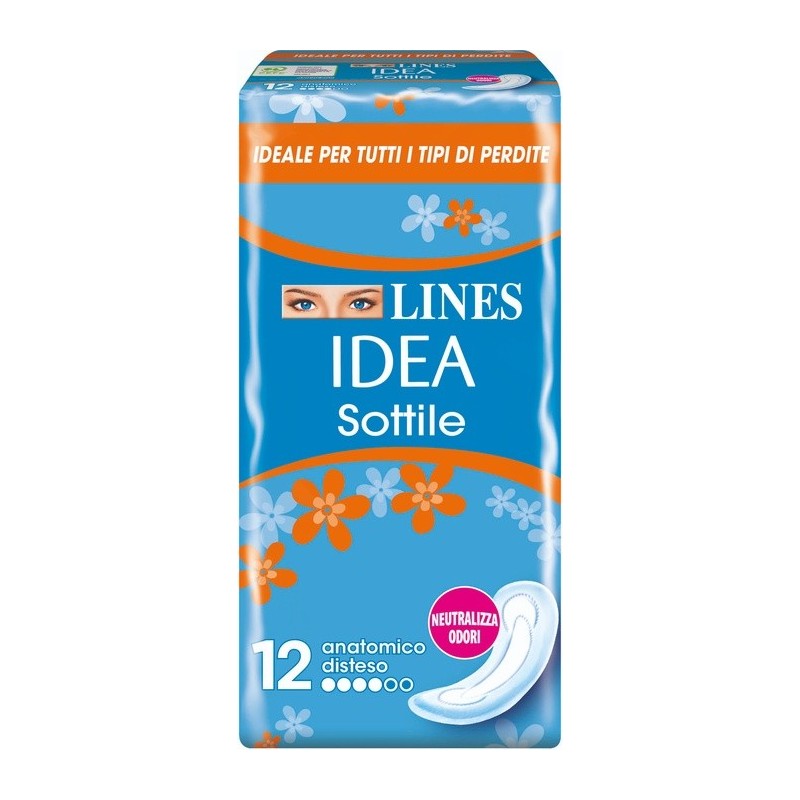 Lines idea sottili anatomici 12 pezzi