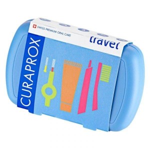 Curaprox travel set blue