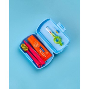 Curaprox travel set blue
