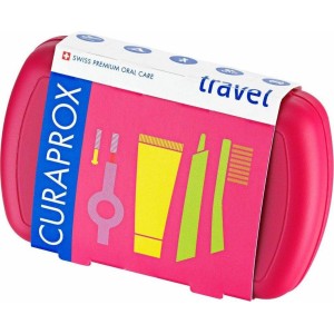 Curaprox travel set magenta