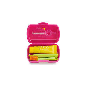 Curaprox travel set magenta