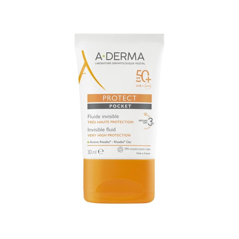 Aderma a-d protect fluido pocket spf 50+ 30 ml