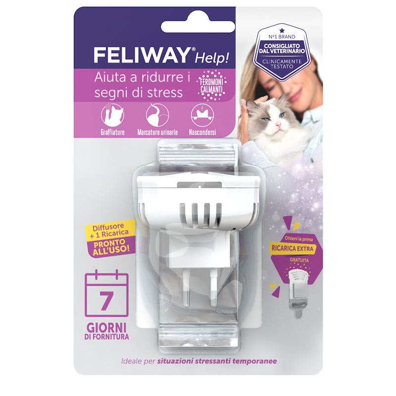 Feliway help diffusore + ricarica