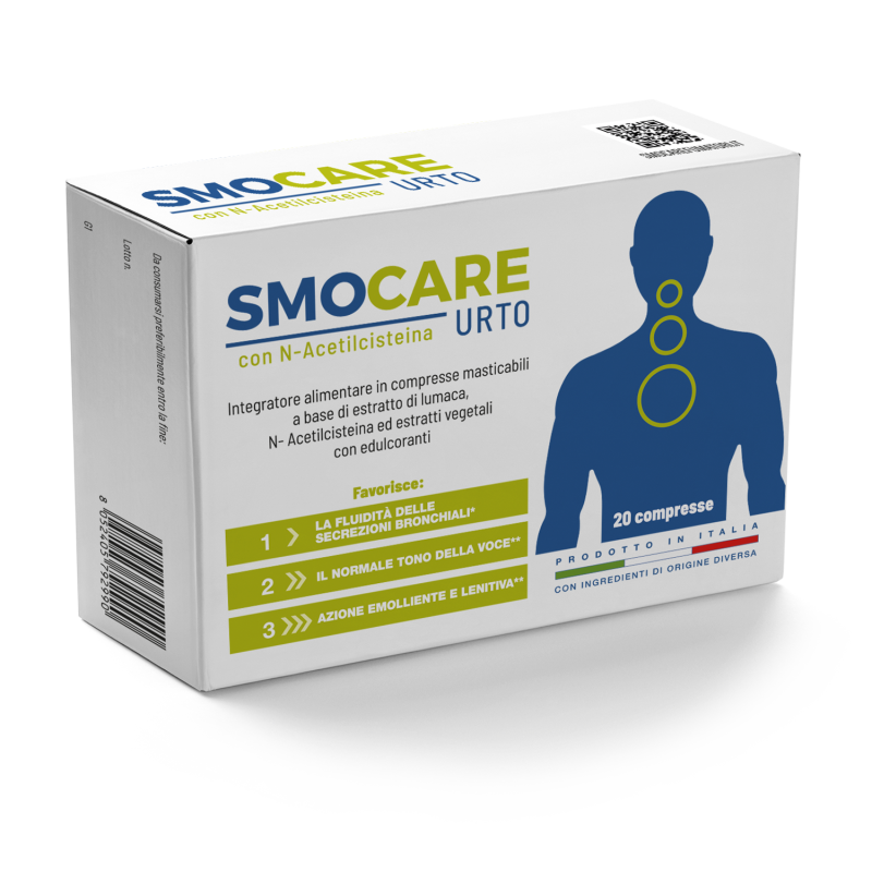 Smocare fumatori urto 20 compresse con n-acetilcisteina Smocare fumatori urto 20 compresse con n-acetilcisteina