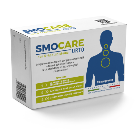 Smocare fumatori urto 20 compresse con n-acetilcisteina Smocare fumatori urto 20 compresse con n-acetilcisteina
