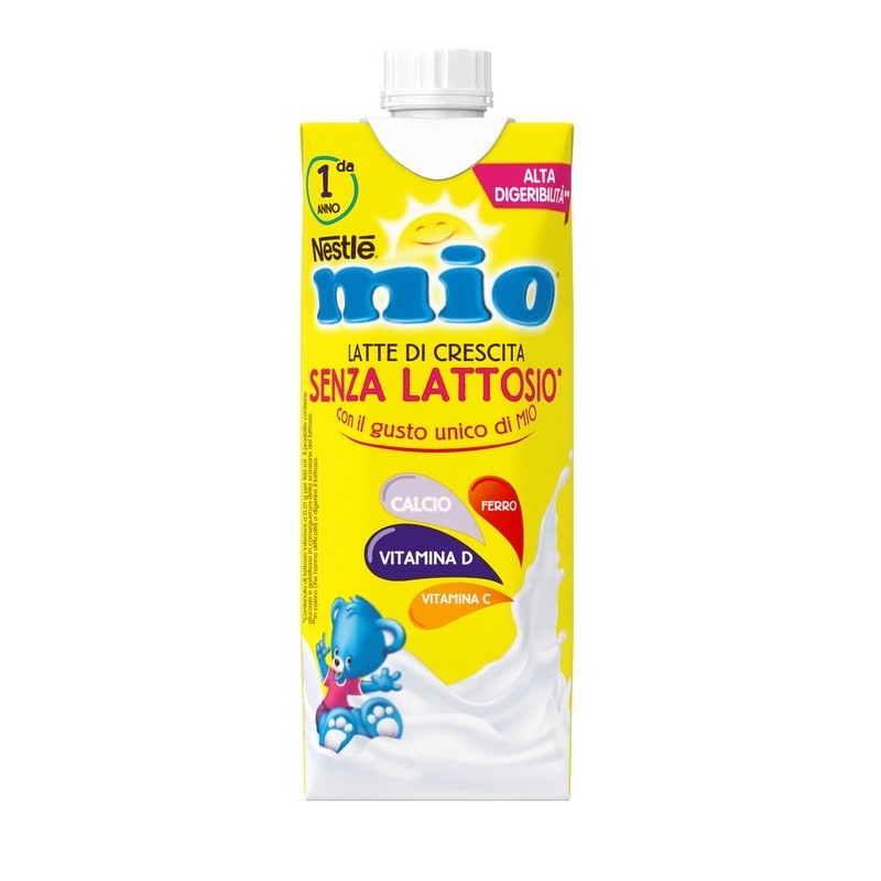 Mio latte crescita senza lattosio 500 ml Mio latte crescita senza lattosio 500 ml