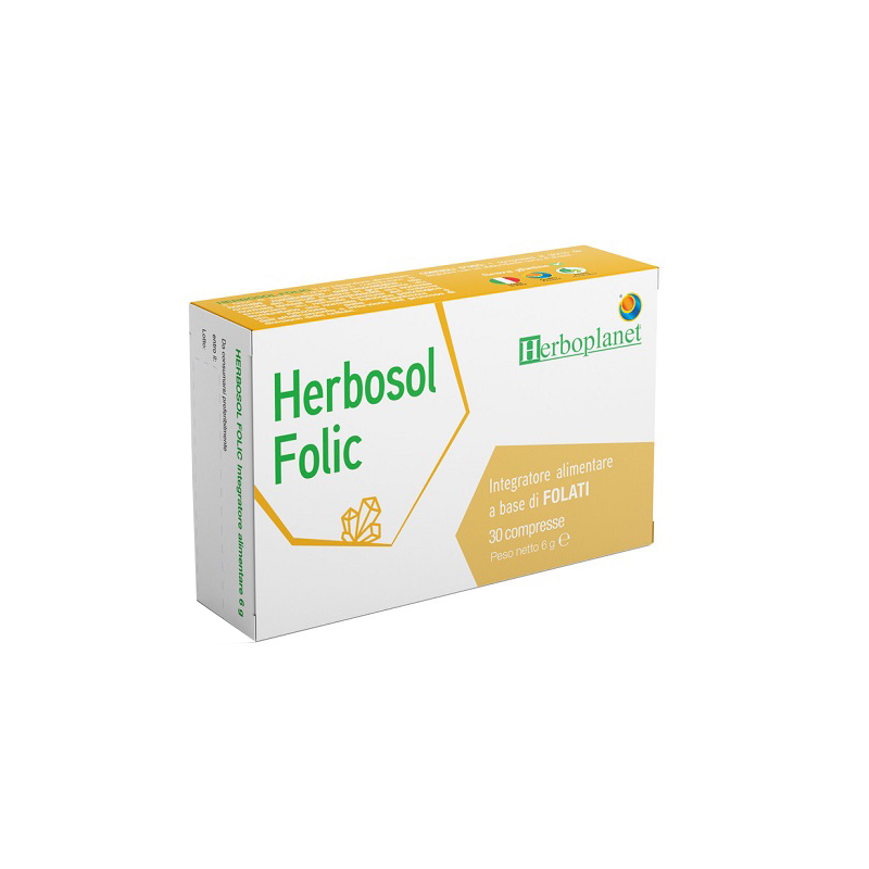 Herbosol folic 30 compresse Herbosol folic 30 compresse