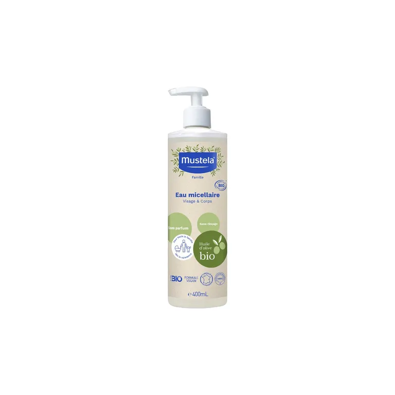 Mustela acqua micellare bio 400 ml