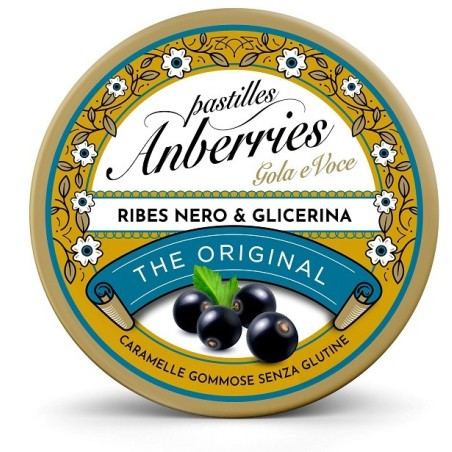 Anberries classiche ribes nero glicerina 50 g