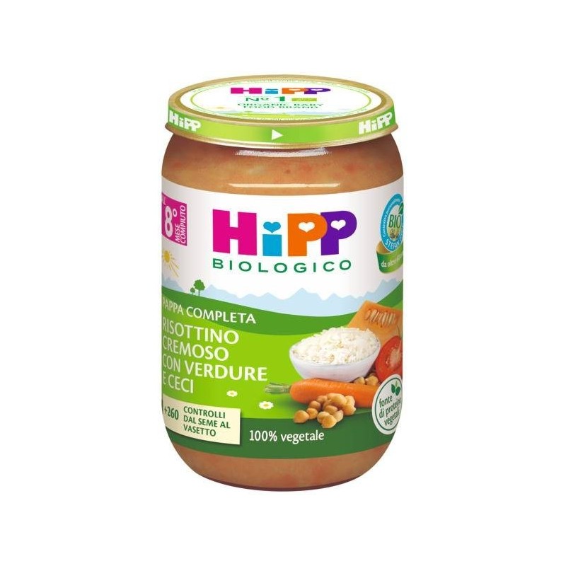 Hipp risottino cremoso verdure ceci 220 g