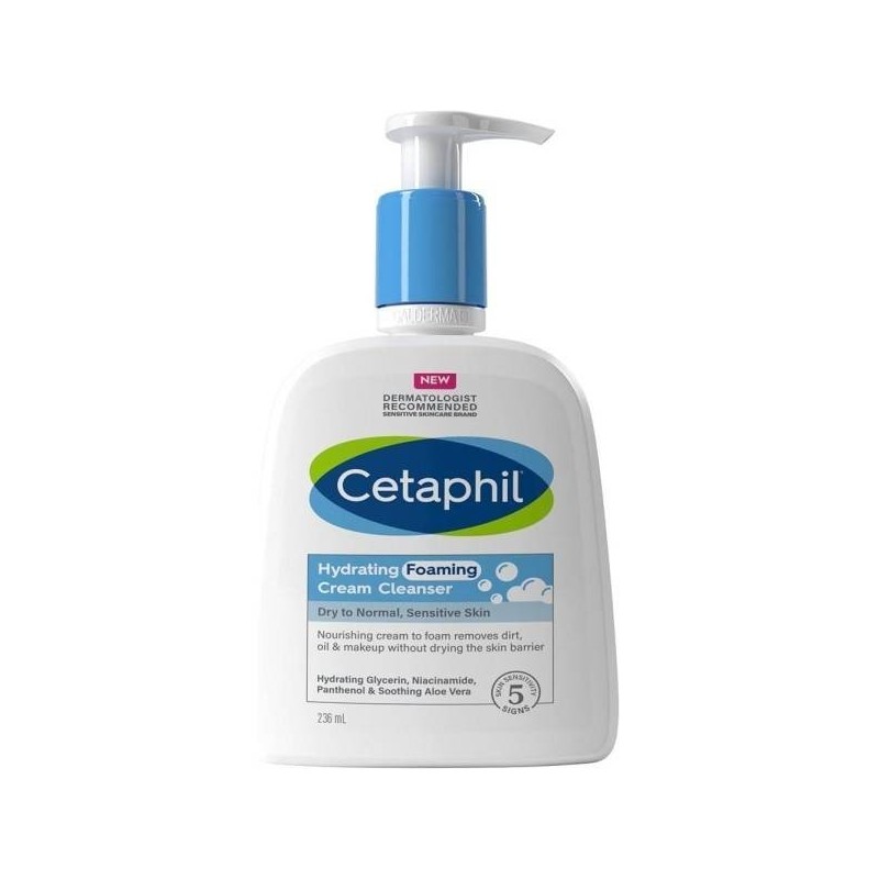 Cetaphil crema detergente schiumogena idratante 236 ml