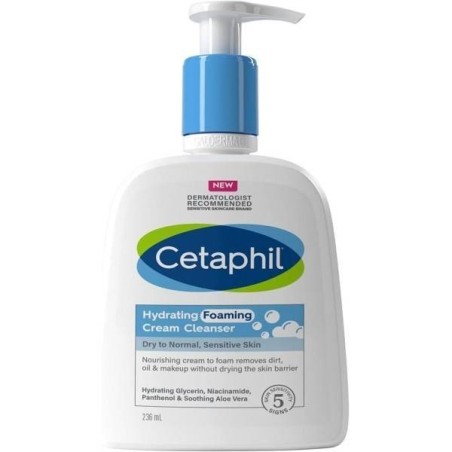 Cetaphil crema detergente schiumogena idratante 236 ml