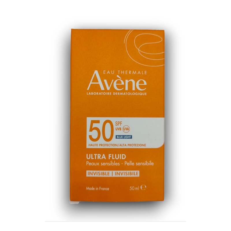 Eau thermale avene solare ultra fluid spf50 50 ml