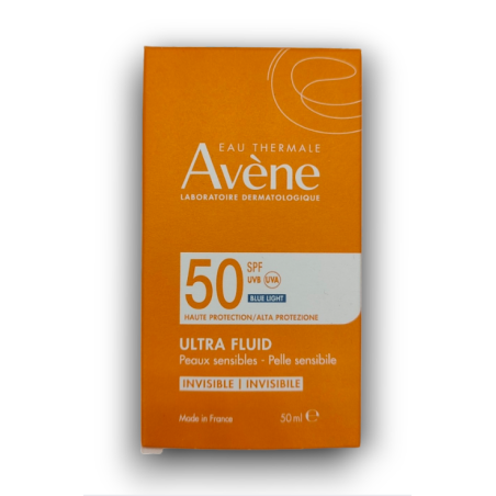 Eau thermale avene solare ultra fluid spf50 50 ml
