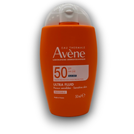 Eau thermale avene solare ultra fluid spf50 50 ml