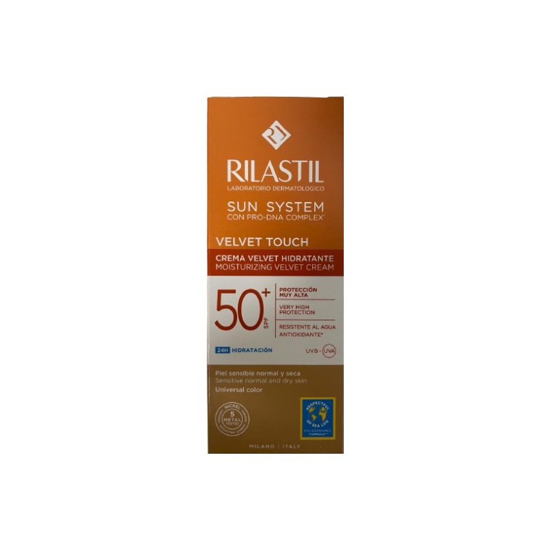 Rilastil sun spf50+ velvet touch color 50 ml