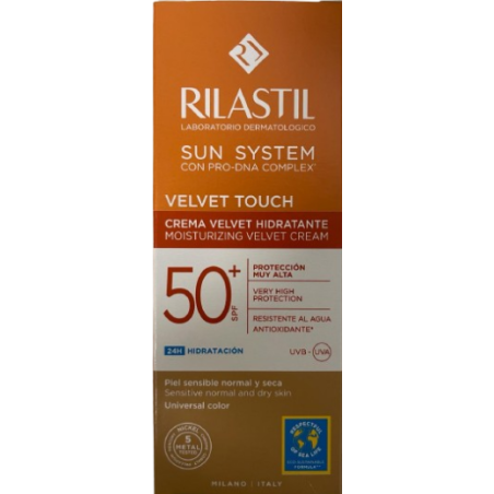 Rilastil sun spf50+ velvet touch color 50 ml