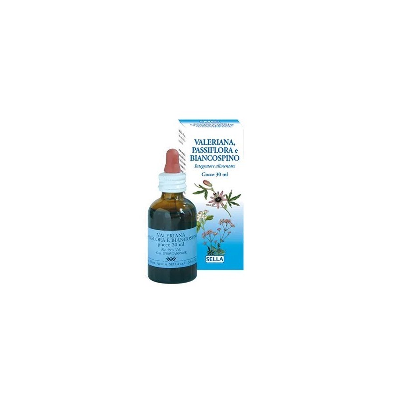 Valeriana passiflora e biancospino gocce 30 ml