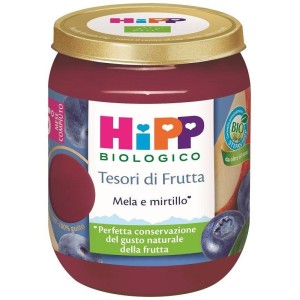 Hipp tesori frutta mela mirtillo 160 g
