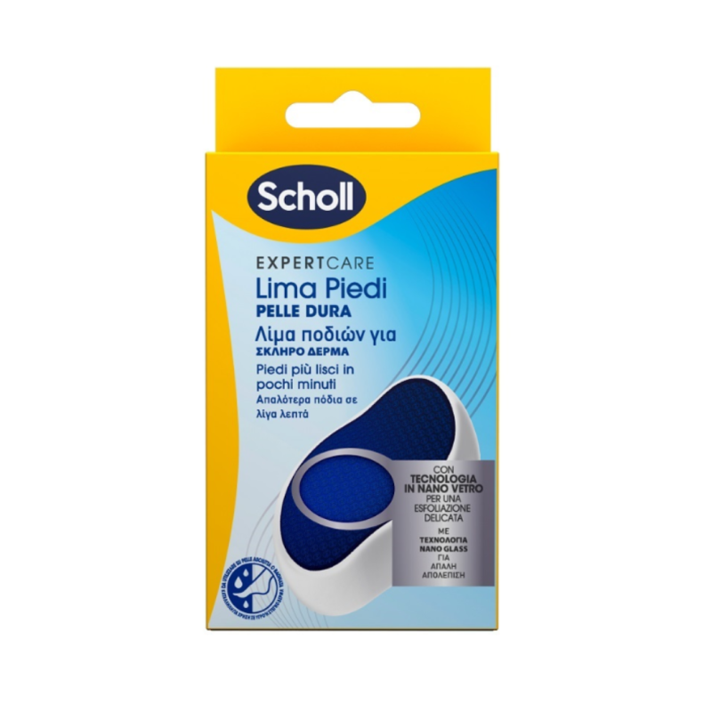 Scholl lima piedi pelle dura
