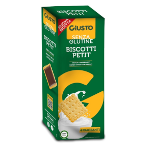 Giusto senza glutine biscotti petit 175 g