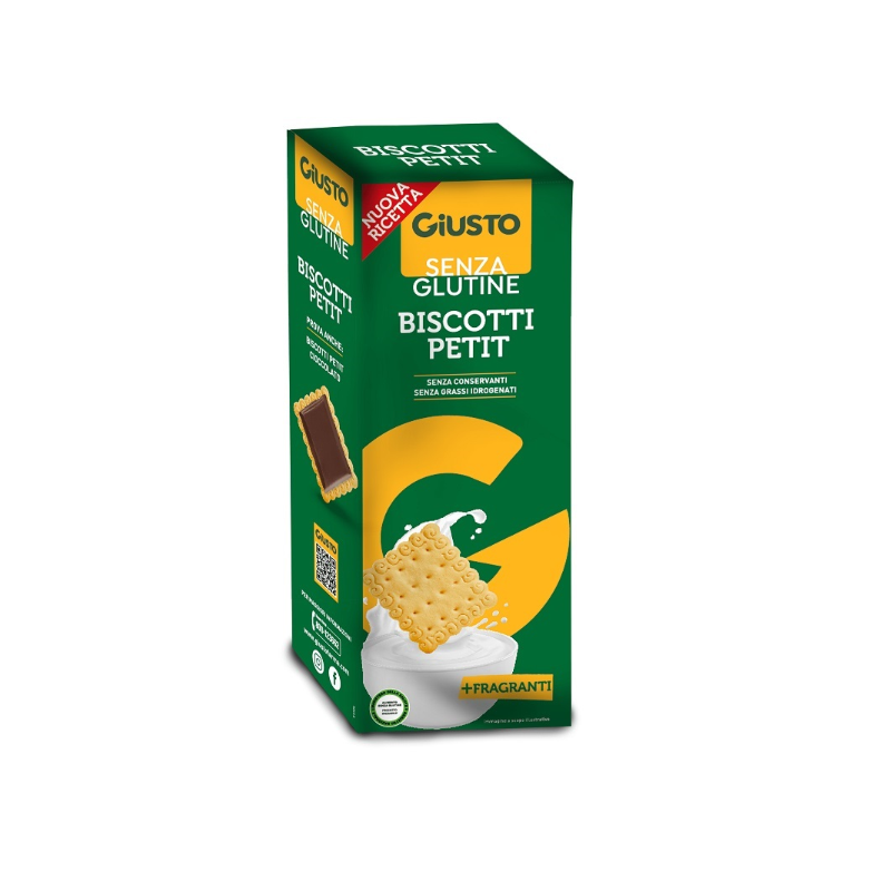 Giusto senza glutine biscotti petit 175 g