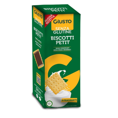 Giusto senza glutine biscotti petit 175 g