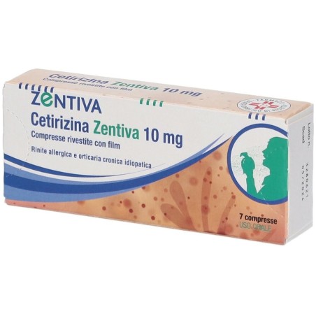 Cetirizina zentiva 7 compresse riv 10 mg