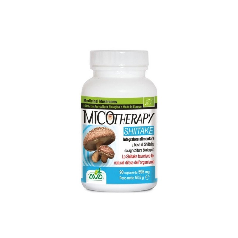 Micotherapy shiitake 90 capsule flacone 53,50 g