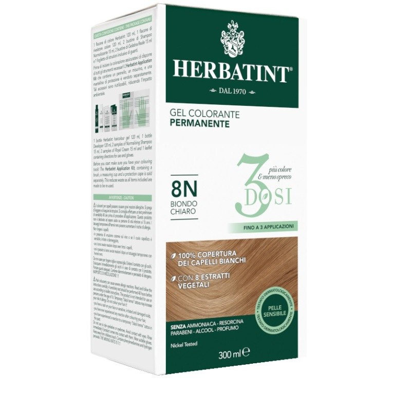 Herbatint 3dosi 8n 300 ml