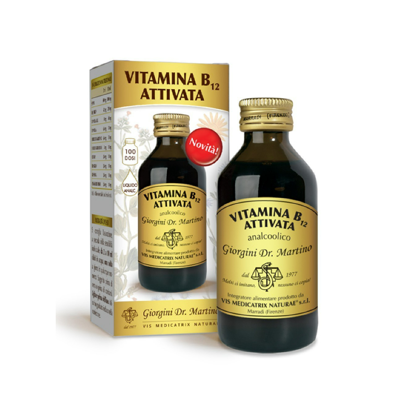 Vitamina b12 attivata liquido 100 ml