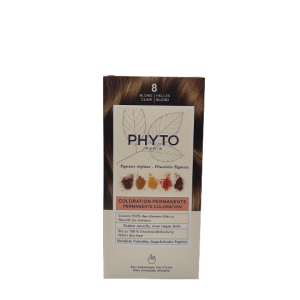 Color kit 8 biondo chiaro 1 latte 50 ml + 1 crema 50 ml + 1maschera 12 ml