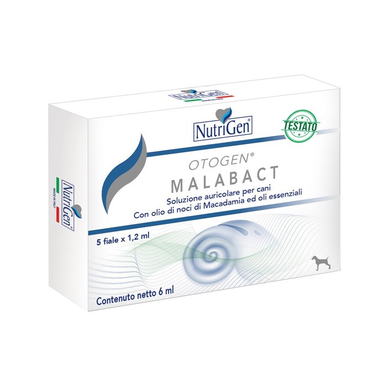 Nutrigen otogen malabact 5 fiale da 1,2 ml Nutrigen otogen malabact 5 fiale da 1,2 ml