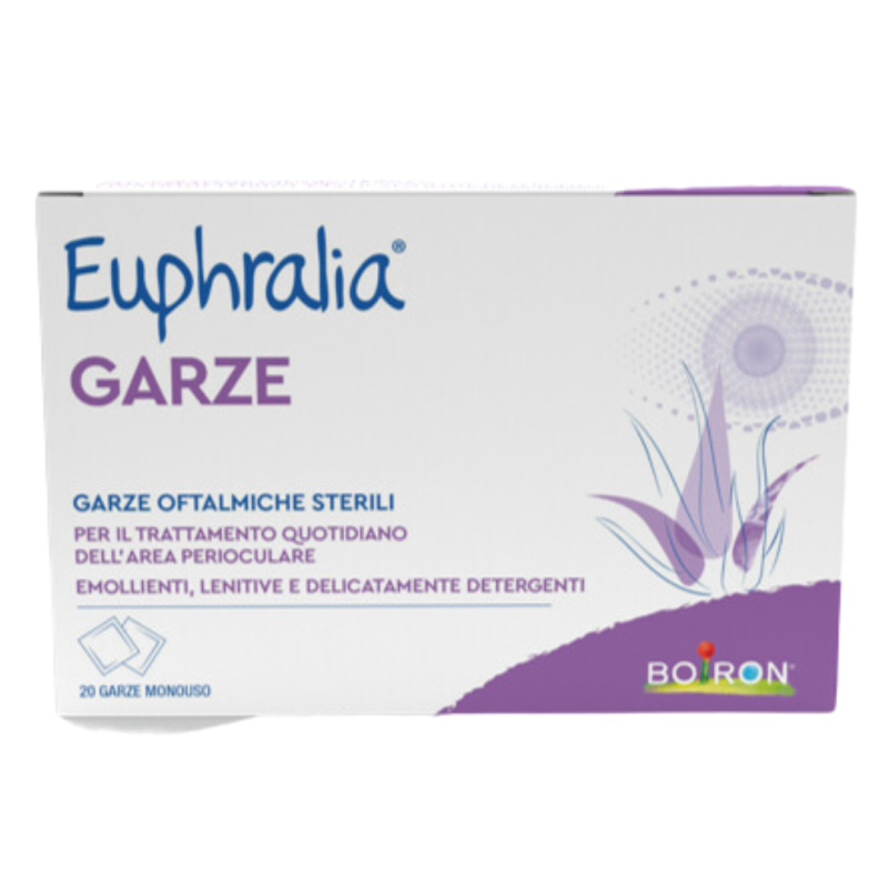 Euphralia garze oftalmiche monouso 20 pezzi