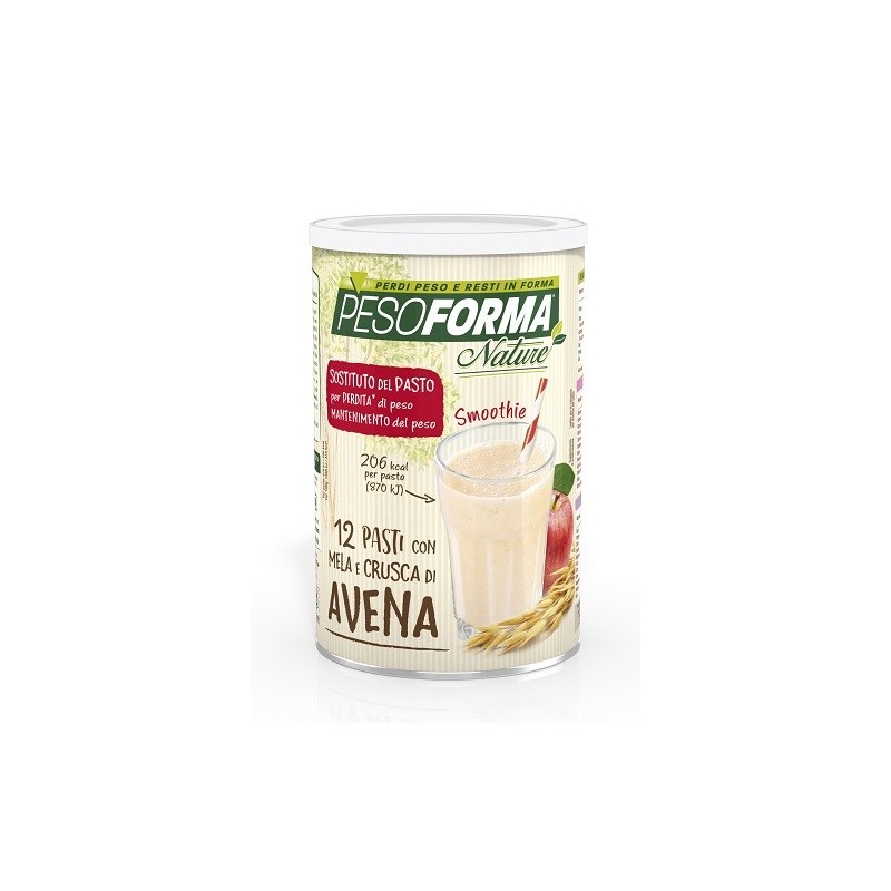 Pesoforma nature smoothie mela e crusca avena 12 pasti 420 g