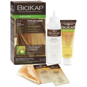 Biokap nutricolor delicato 9,3 new biondo chiarissimo doratotinta 140 ml